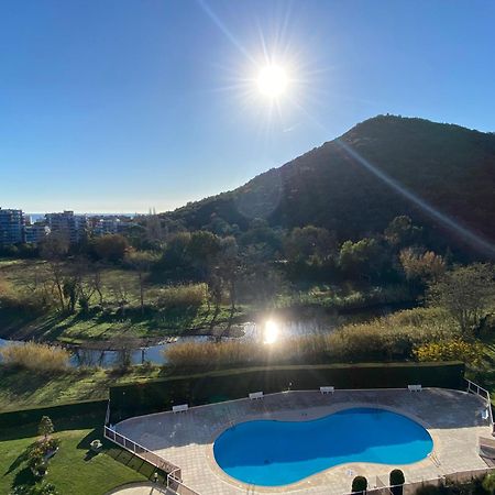 Appartement Luxe Vue Mer Et Collines Avec Piscine Mandelieu エクステリア 写真